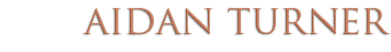 aidan turner